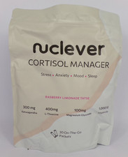 NUCLEVER CORTISOL MANAGER STRESS/ANXIETE FRAMBROISE LIMONADE 30 SACHETS 06/2027
