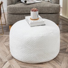 Pouf Ottoman Unstuffed Ottoman