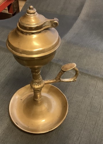 Ancienne lampe huile en - ancienne,