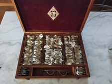 Ancien coffret d'opticien avec