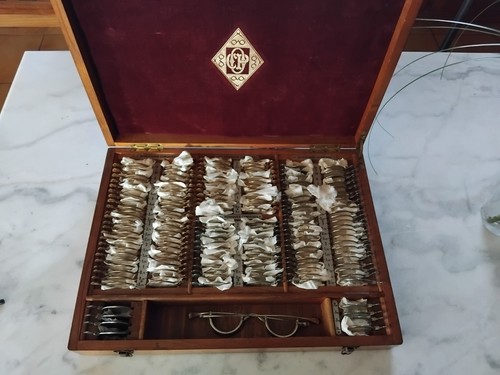 Ancien coffret opticien avec - ancien,