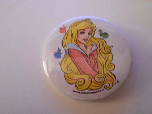 Badge button disney - button, aurore