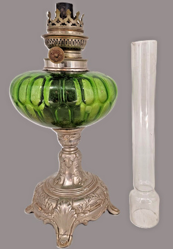 Lampe pétrole ancienne - lampe,