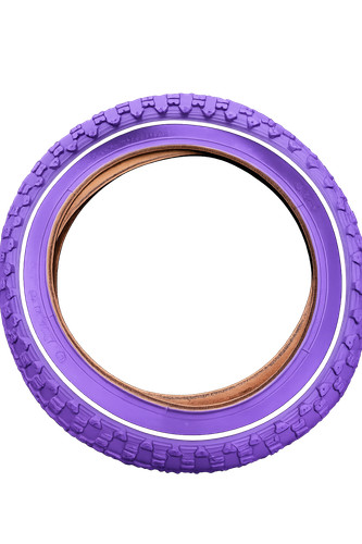 Violet pneu avec blanc - violet,