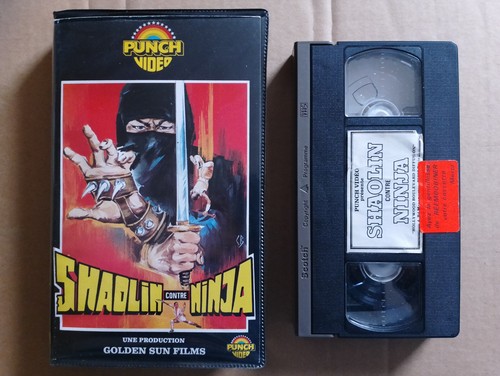 Vhs shaolin contre ninja - vhs,