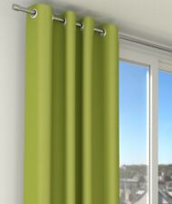 DEKOSCHAL Rideau occultant double face galon fronceur vert prairie 220 x 135 cm