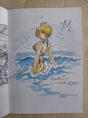 Walthéry dessin original - walthéry,