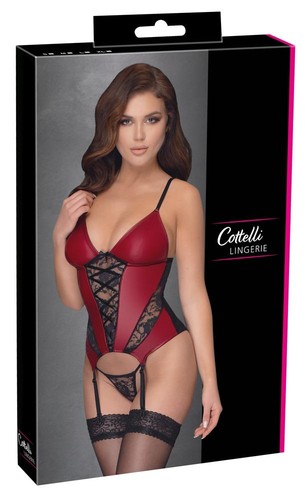 Guepiere rouge noire taille - guepiere, et