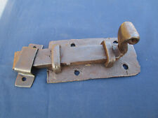 Grosse targette rustique fer