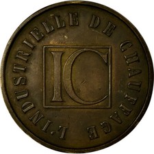 [#558333] France, Médaille, L'Industrielle de Chauffage, Prestige de la Fran