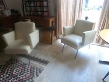 PAIRE DE SIEGE DE COIFFEUR