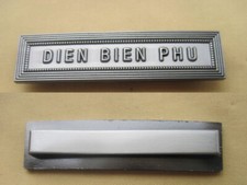 Agrafe  DIEN BIEN PHU en métal argenté  pour Médaille d'Indochine