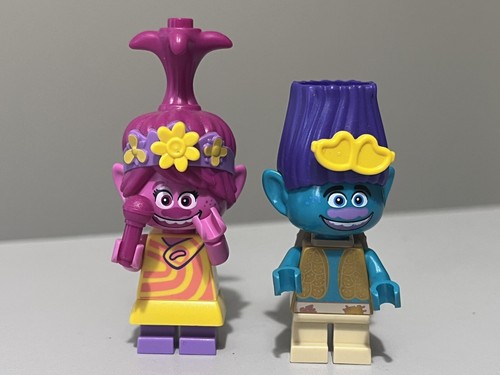 Figurines lego troll poppi - troll,