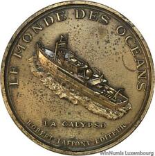D5318 Medaille France Commandant Jacques Yves Cousteau Calypso Monde Océans