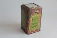 Boîte à chocolat cacao tôle