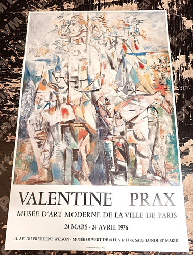 Affiche peinture exposition - affiche,
