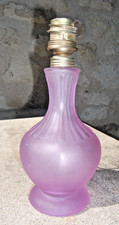 Pied de lampe en verre art