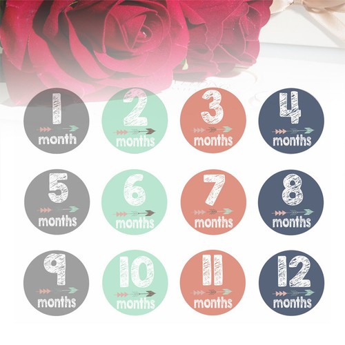 24pcs bébé mois - ,