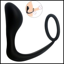 Sextoy Homme Cockring & Plug Anal – Stimulateur Prostate et Érection Ferme