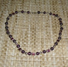 Collier Violet Mauve