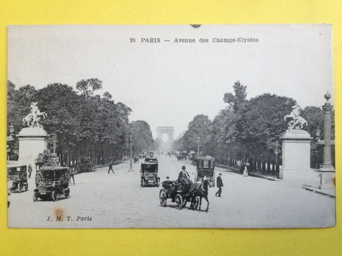 Cpa paris transport - paris,