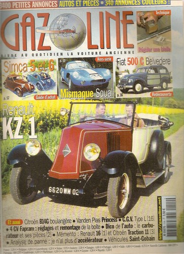 Gazoline 114 renault kz1 - renault, simca
