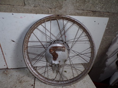 Roue jante arrière 125 - 19",