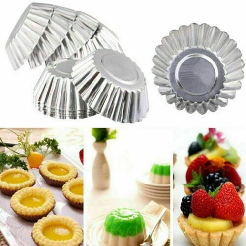 50pcs œuf tarte aluminium - Œuf,