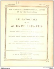 Panorama 1914 n° 12 Guerre St