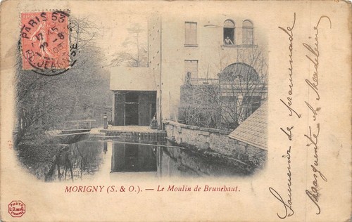Cpa morigny moulin de - 91,