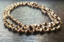 Rouge Bois de Santal 108 Perles Collier Mala Pure Argent Casquette Méditation