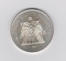 50 Franc Hercule en argent