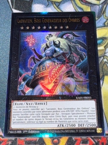 Carte laevatein boss - yu, gi