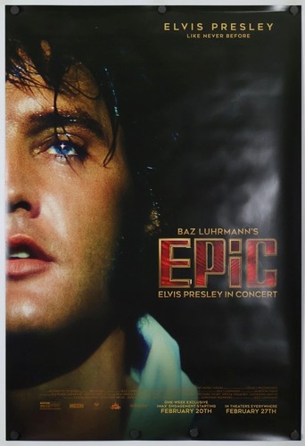 Epic elvis presley - in, concert