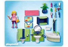 pièce au choix PLAYMOBIL - 4285 Salle de bains baignoire douche WC