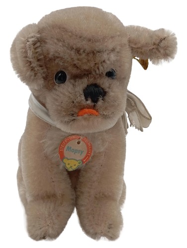Steiff peluche chien mopsy - steiff,