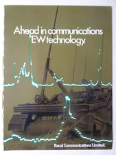 9/1982 PUB RACAL COMMUNICATIONS ELECTRONIC WARFARE EW SYSTEMS ORIGINAL AD