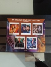 Timbre France Vignette Johnny Hallyday Ref9792 