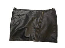 MINI JUPE EN CUIR D'AGNEAU