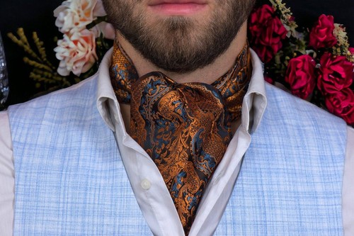 Cravate ascot lavallière - ascot,