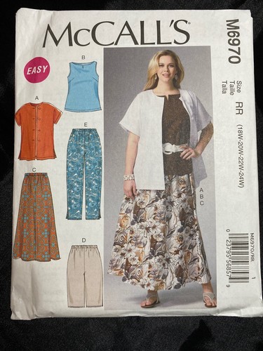 Uncut mccalls m6970 sewing - m6970,