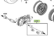 ARBRE DE TRANSMISSION AVANT