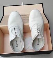 Chaussures femme Repetto modèle iconique ZIZI, blanc, Taille 40,5