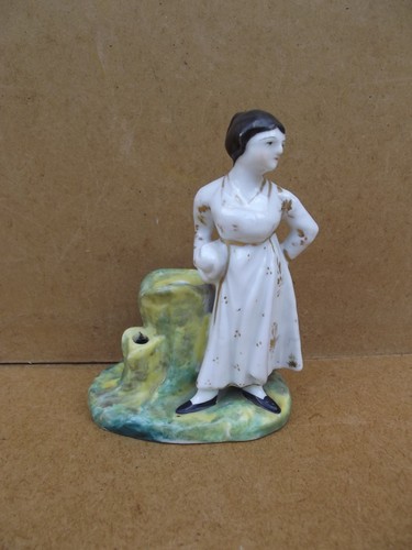 Ancien encrier porte - , plume