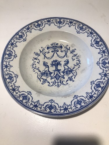 Ancienne assiette creuse - , jules