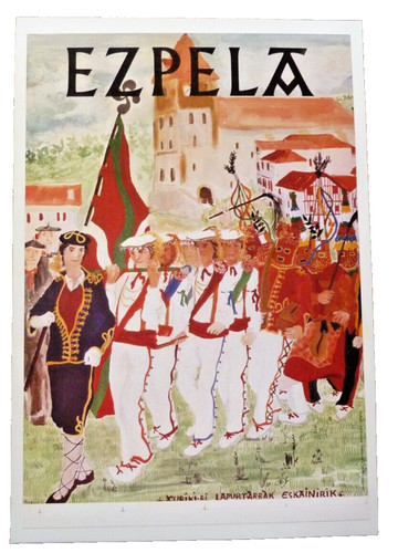 Affiche entoilee ezpela - entoilee,