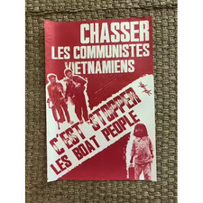 Affiche politique chasser - politique,