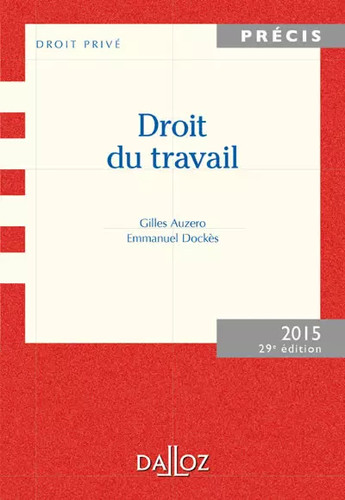 Droit travail édition - droit, du