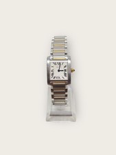 Cartier Montre Femme Tank Française Combi Or Jaune A01234 142725138