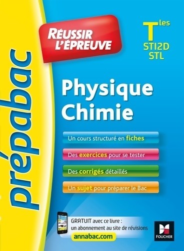 Physique chimie terminale - physique-chimie,